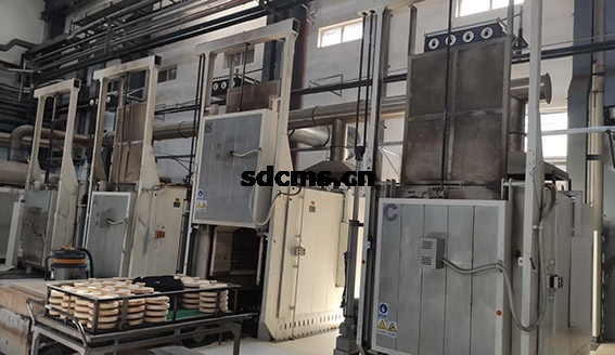 高温模壳培烧炉